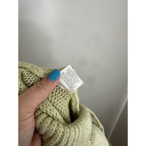 Sabo Skirt Women's Australia Knit Pants Wide Leg Drawstring Waist Green XS US 2 - Picture 9 of 9